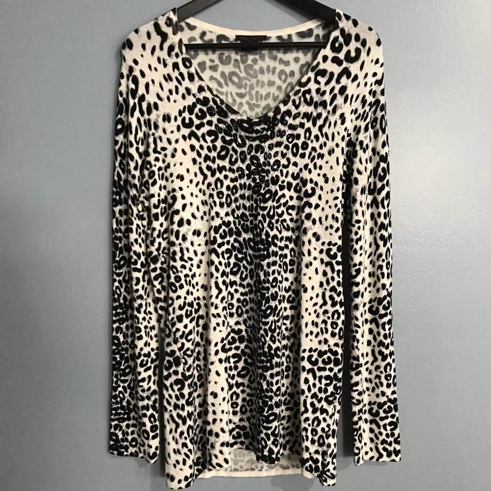 Alison Sheri Knit Tunic Sweater